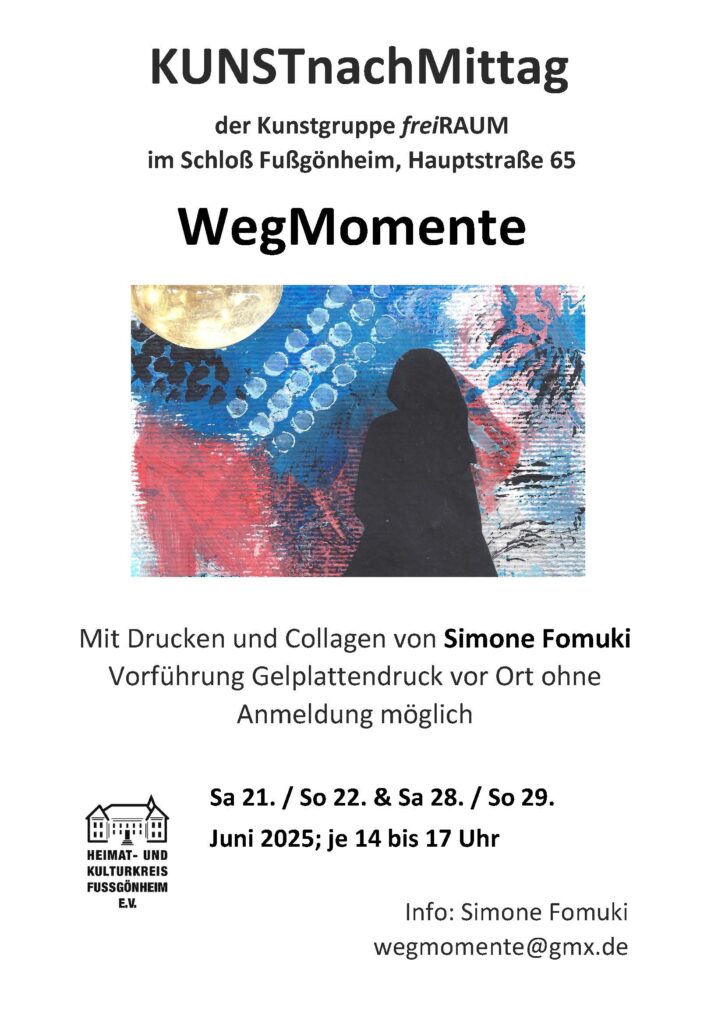 Wegmomente-Kunstaustellung